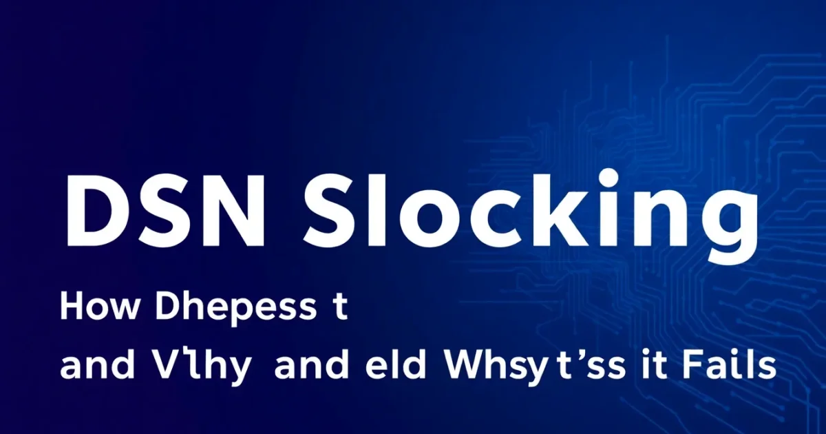 Le blocage DNS : la méthode de censure la moins chère