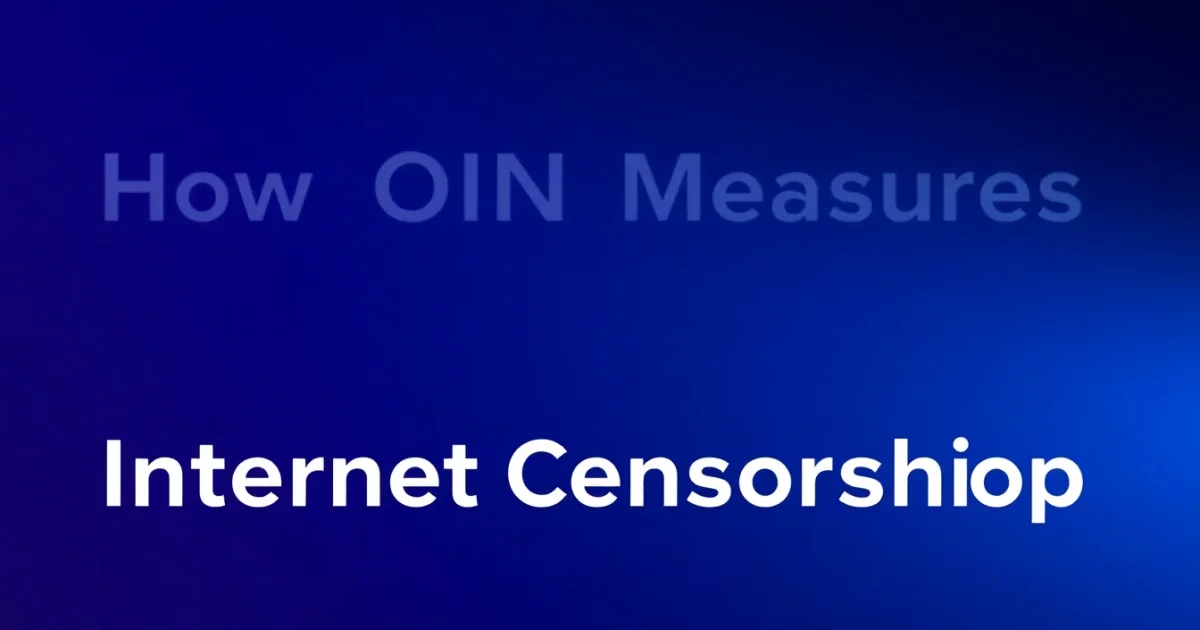 Comment OONI mesure la censure sur internet