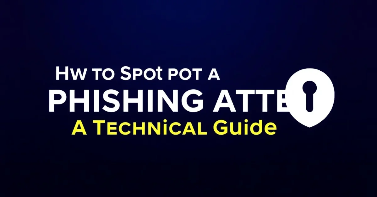 Comment reconnaître une tentative de phishing