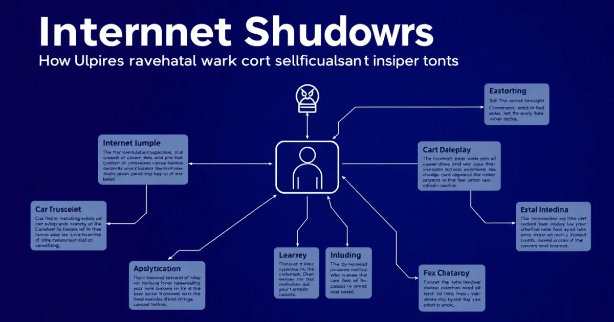 Coupures Internet : comment un pays se déconnecte du monde