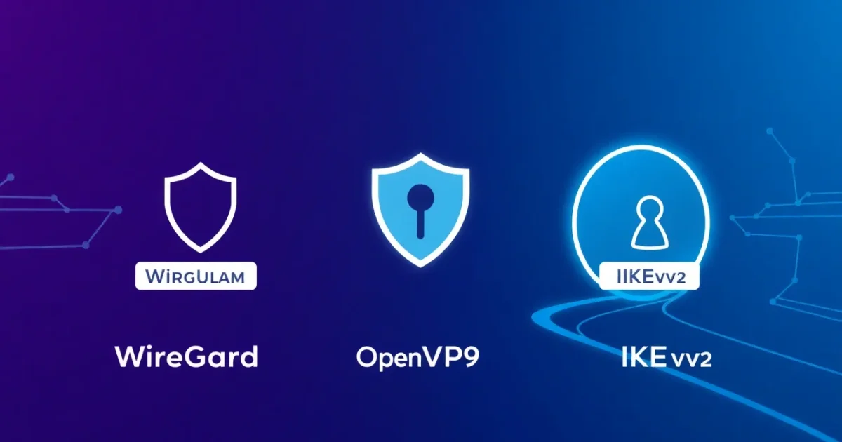 VPN Protocols Compared: WireGuard, OpenVPN, and IKEv2