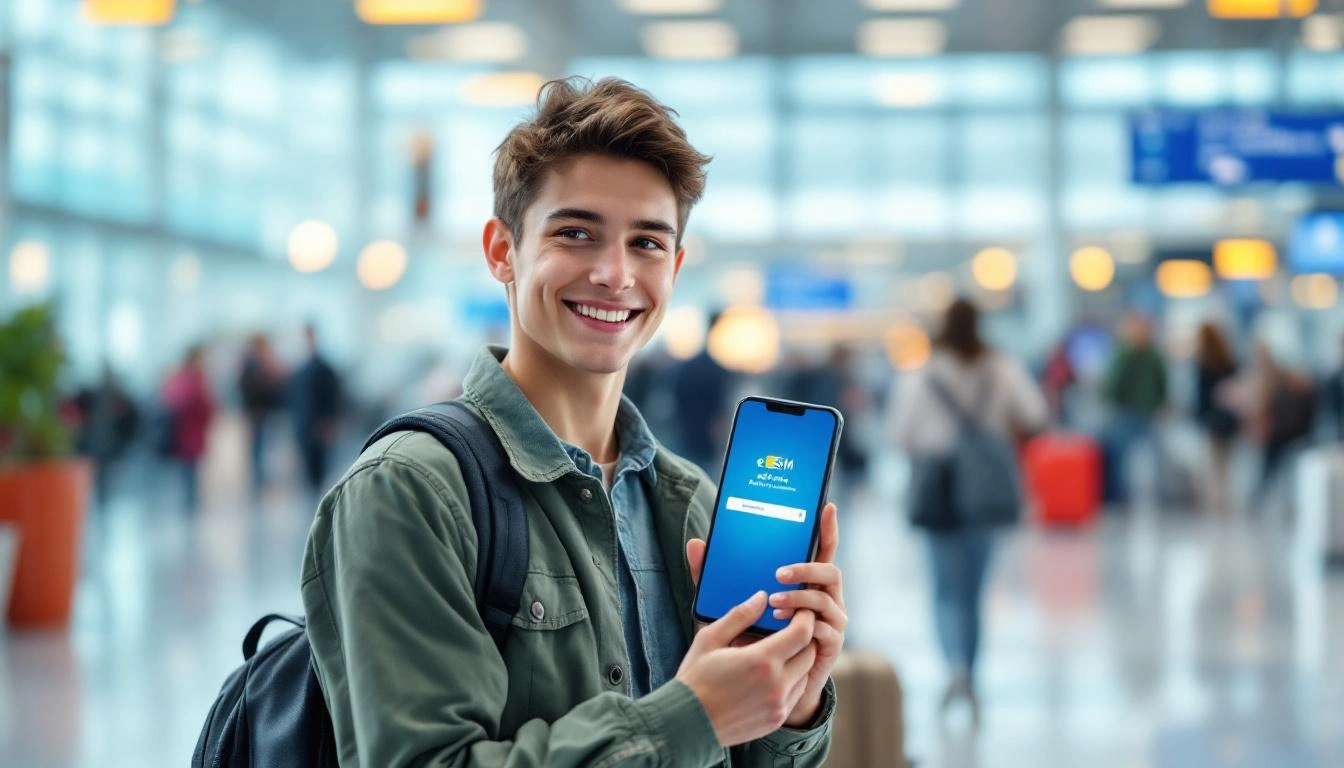 Activating eSIM on a smartphone