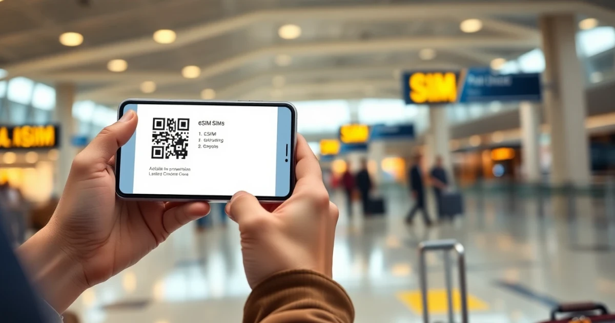 海外旅行者のためのeSIMガイド