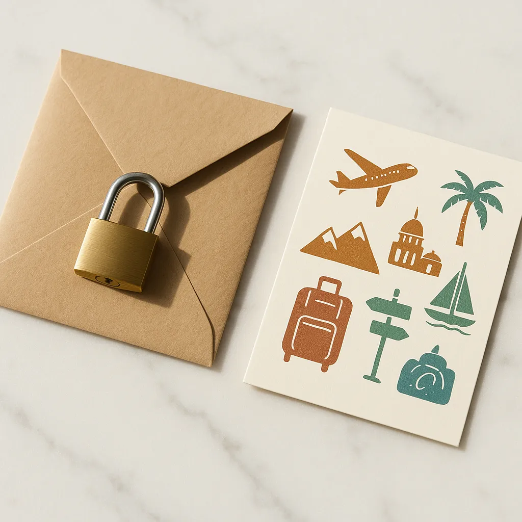 Postcard vs sealed envelope